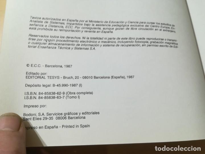 Libros de segunda mano: CONCEPTOS BASICOS 1 / ANALISIS INFORMATICO / GRUPO ECC / AH-39 - Foto 7