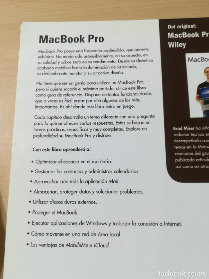 Libros de segunda mano: MACBOOK PRO / BRAD MISER / ANAYA / CONS-007 - Foto 3