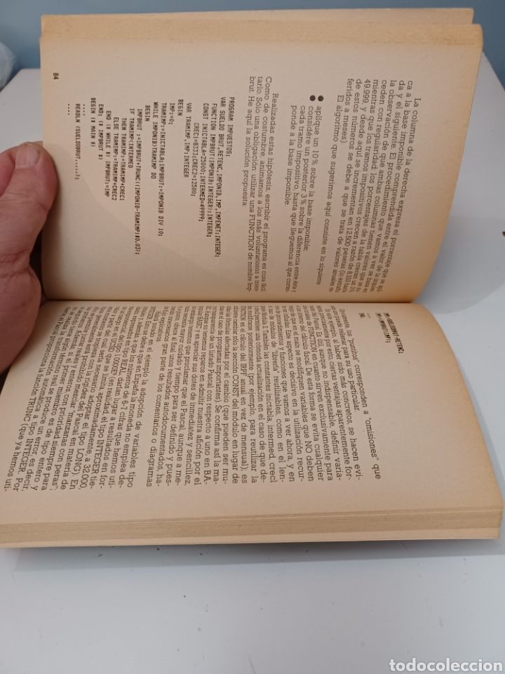 Libros de segunda mano: Tomo N&deg; 8 Biblioteca B&aacute;sica se Inform&aacute;tica Ingelek 1985 Introducci&oacute;n al Pascal - Foto 4