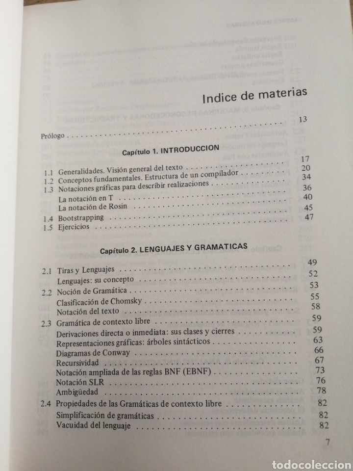 Libros de segunda mano: Compiladores. Teor&iacute;a y construcci&oacute;n - Foto 5