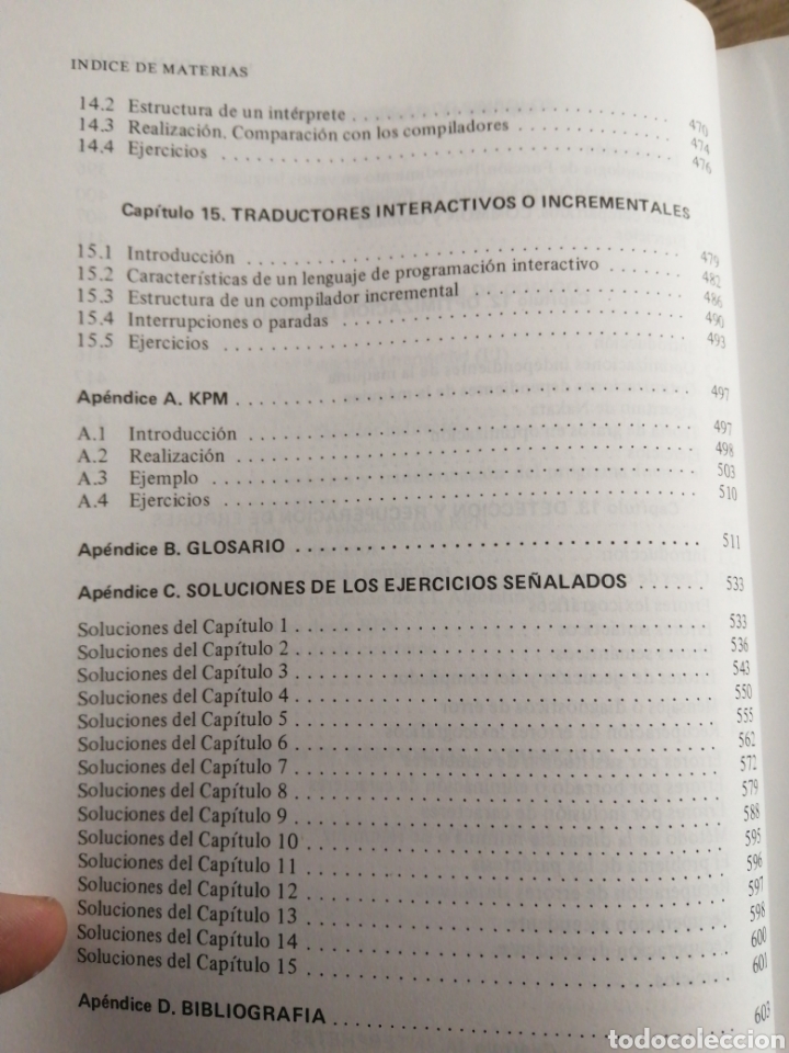 Libros de segunda mano: Compiladores. Teor&iacute;a y construcci&oacute;n - Foto 10