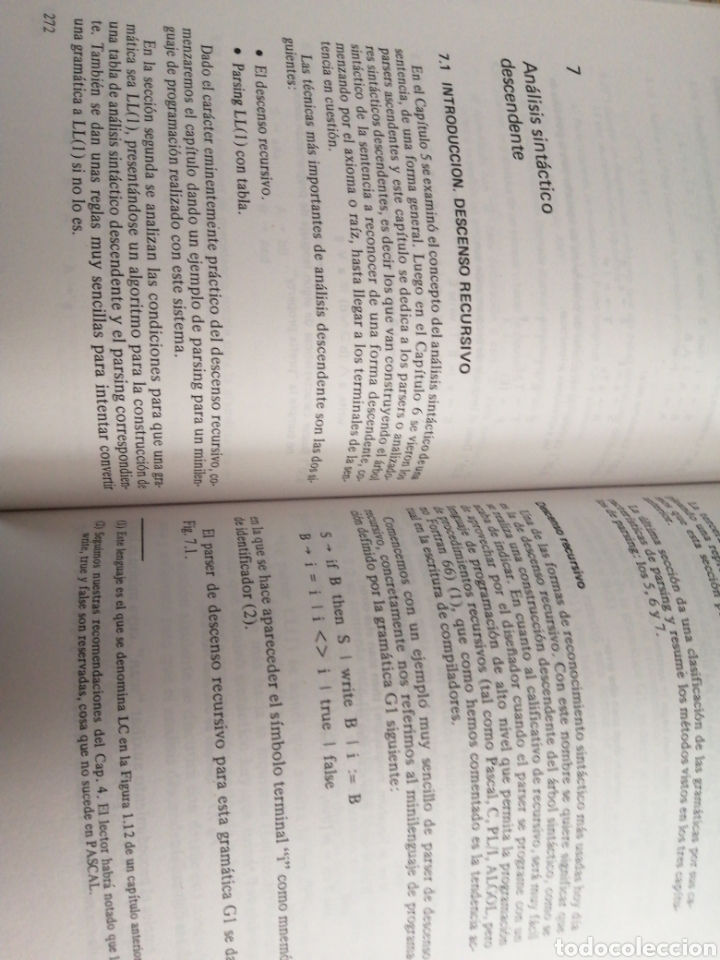 Libros de segunda mano: Compiladores. Teor&iacute;a y construcci&oacute;n - Foto 14