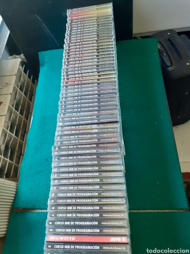 Libros de segunda mano: curso IBM de programacion. 5 tomos con 55 cds. c++, borland, delphi, multiuse, turbo asembler ... - Foto 1