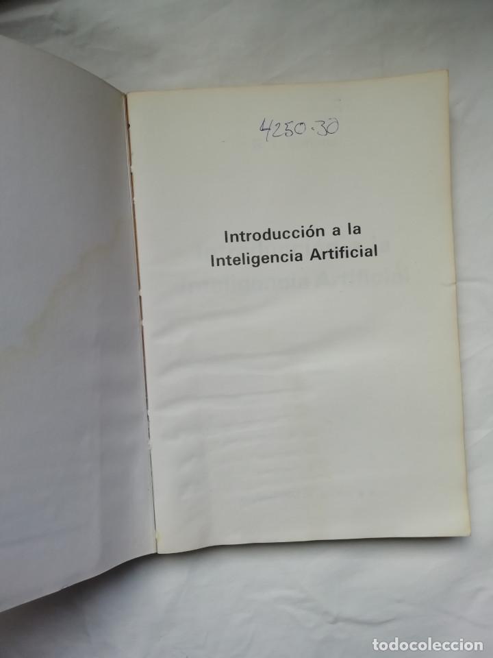Libros de segunda mano: Introducci&oacute;n a la Inteligencia Artificial - G. L. Simons - Foto 2