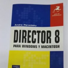 Libros de segunda mano: DIRECTOR 8 PARA WINDOWS Y MACINTOSH. Lote 265383314