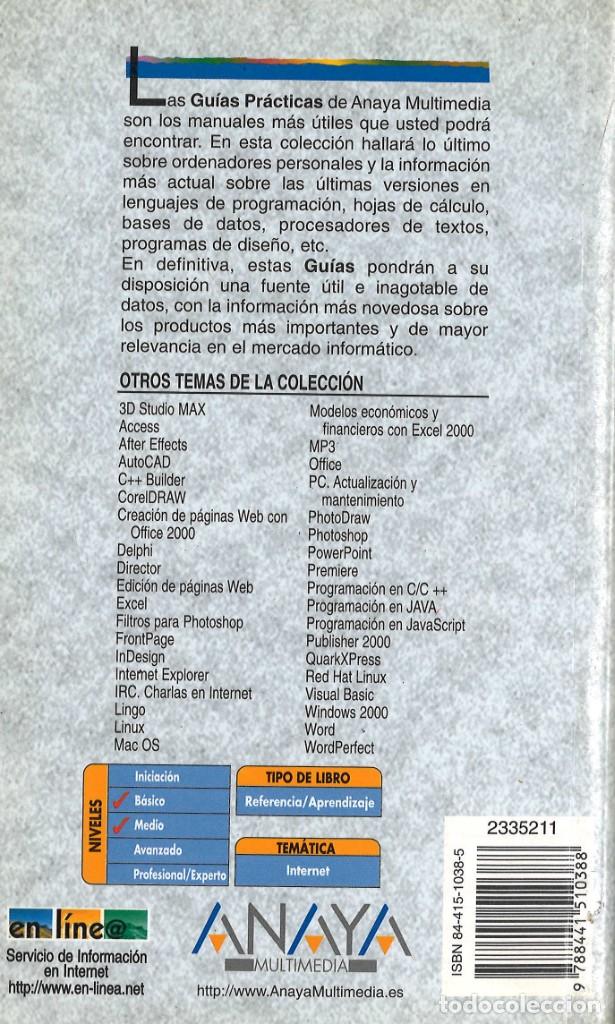 Libros de segunda mano: Internet Edici&oacute;n 2000. Anaya Multimedia - Foto 2