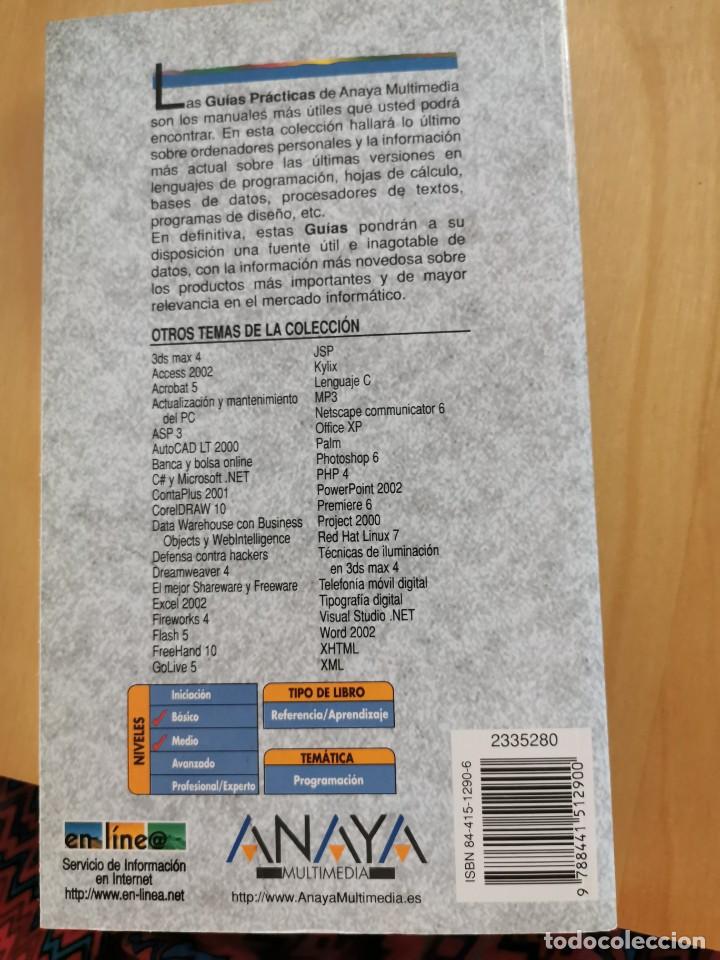 Libros de segunda mano: Gu&iacute;a pr&aacute;ctica para usuarios. Microsoft. VISUAL BASIC .NET Francisco CHARTE OJEDA - Foto 3