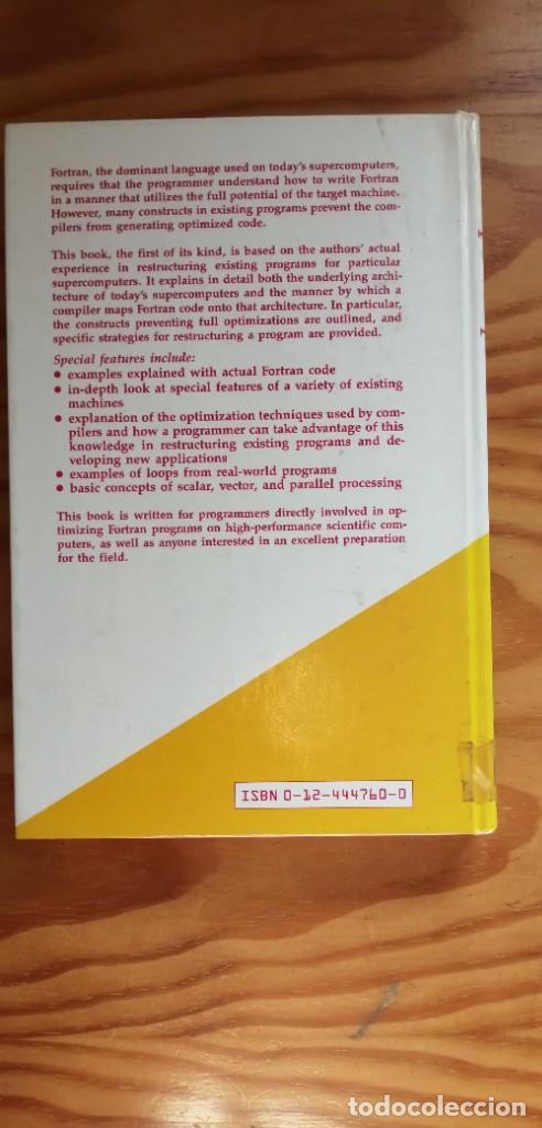 Libros de segunda mano: A GUIDEBOOK TO FORTRAN ON SUPERCOMPUTERS - Foto 3