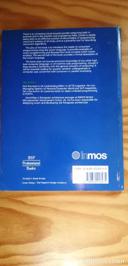 Libros de segunda mano: A TUTORIAL INTRODUCTION TO OCCAM PROGRAMMING - Foto 3