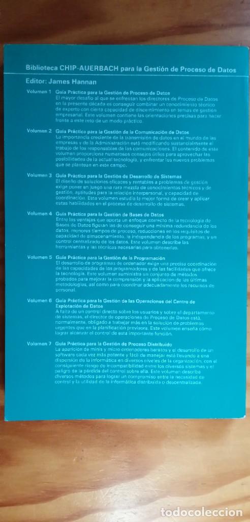 Libros de segunda mano: GESTI&Oacute;N DE LA PROGRAMACI&Oacute;N - Foto 3