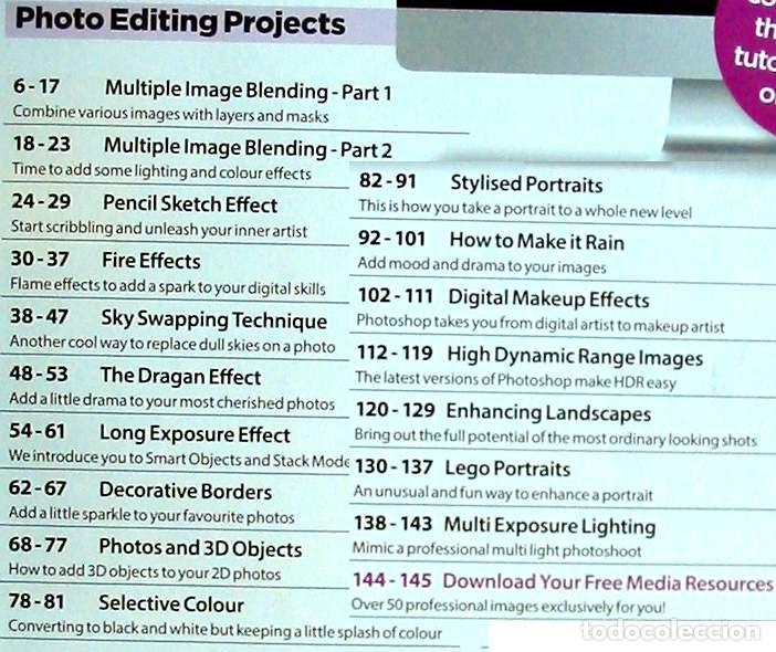 Libros de segunda mano: ADOBE PHOTHOSHOP GUIDEBOOK - VOLUME 22 - 2017 - VER DESCRIPCI&Oacute;N E INDICE - Foto 2