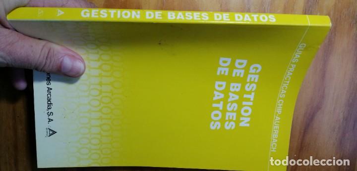 Libros de segunda mano: GESTI&Oacute;N DE BASES DE DATOS - Foto 2