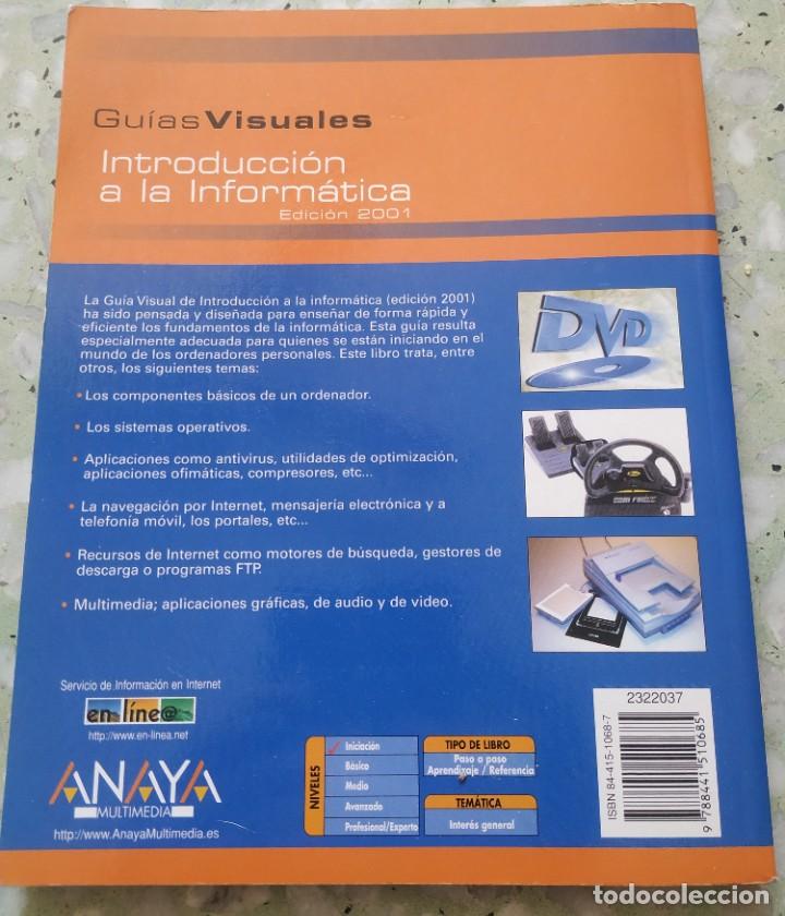 Libros de segunda mano: Gu&iacute;as visuales. Introducci&oacute;n a la inform&aacute;tica. 2001 Anaya. Jorge Mart&iacute;nez Herrero - Foto 2