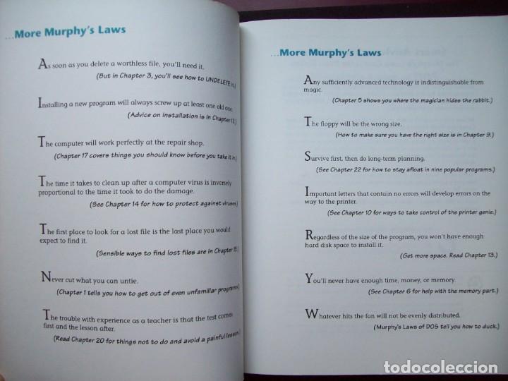 Libros de segunda mano: Murphys Law of DOS - Foto 2