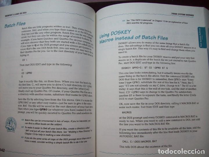 Libros de segunda mano: Murphys Law of DOS - Foto 5