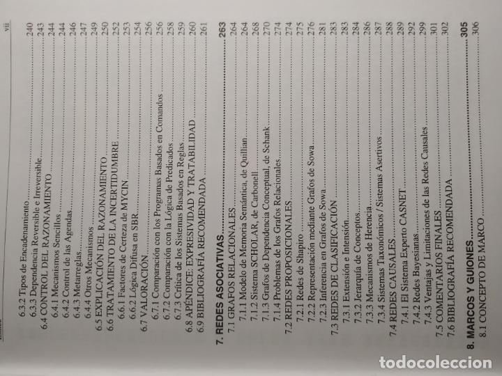 Libros de segunda mano: ASPECTOS B&Aacute;SICOS DE LA INTELIGENCIA ARTIFICIAL. Sanz y Torres - Foto 6
