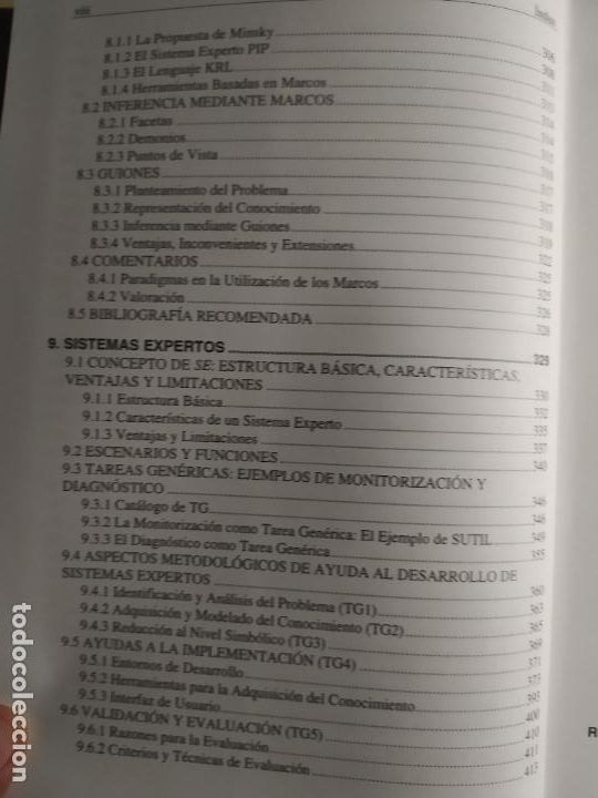 Libros de segunda mano: ASPECTOS B&Aacute;SICOS DE LA INTELIGENCIA ARTIFICIAL. Sanz y Torres - Foto 8