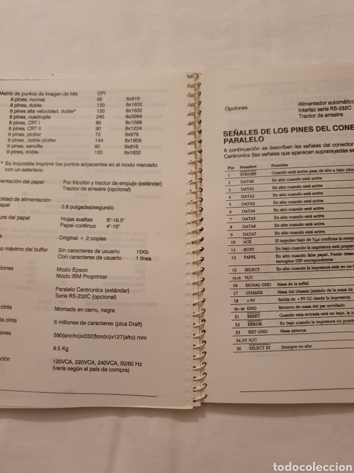 Libros de segunda mano: Manual usuario impresora STAR LC-15 - Foto 4
