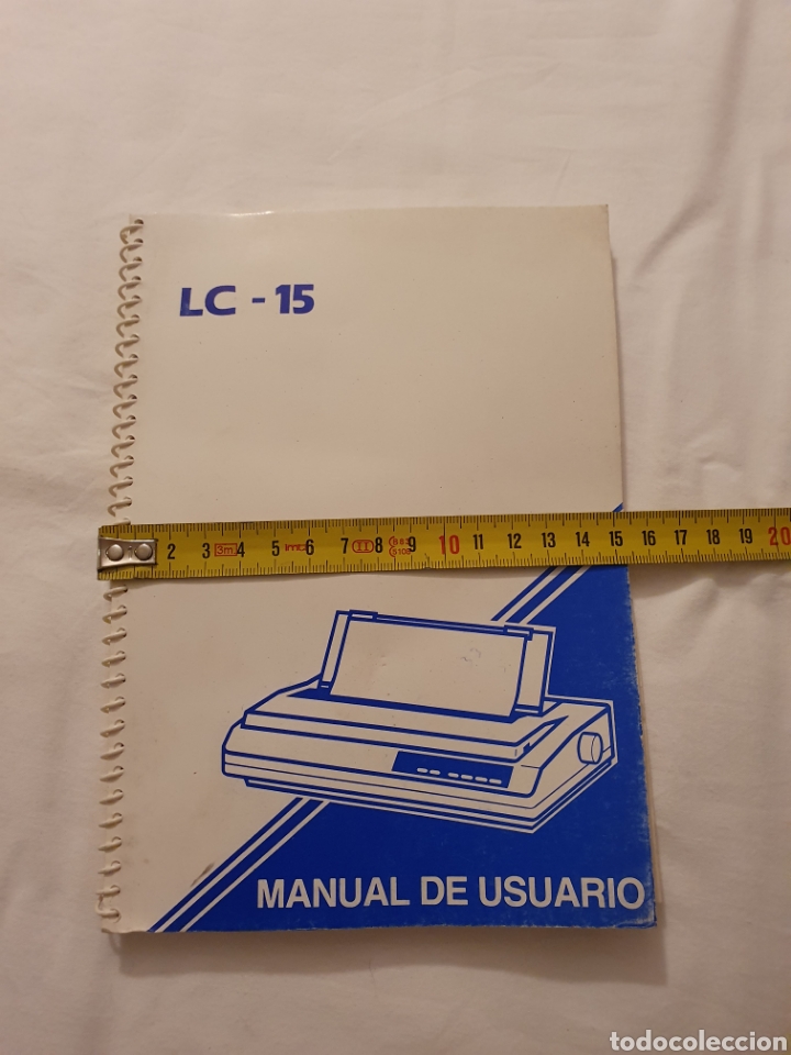 Libros de segunda mano: Manual usuario impresora STAR LC-15 - Foto 5