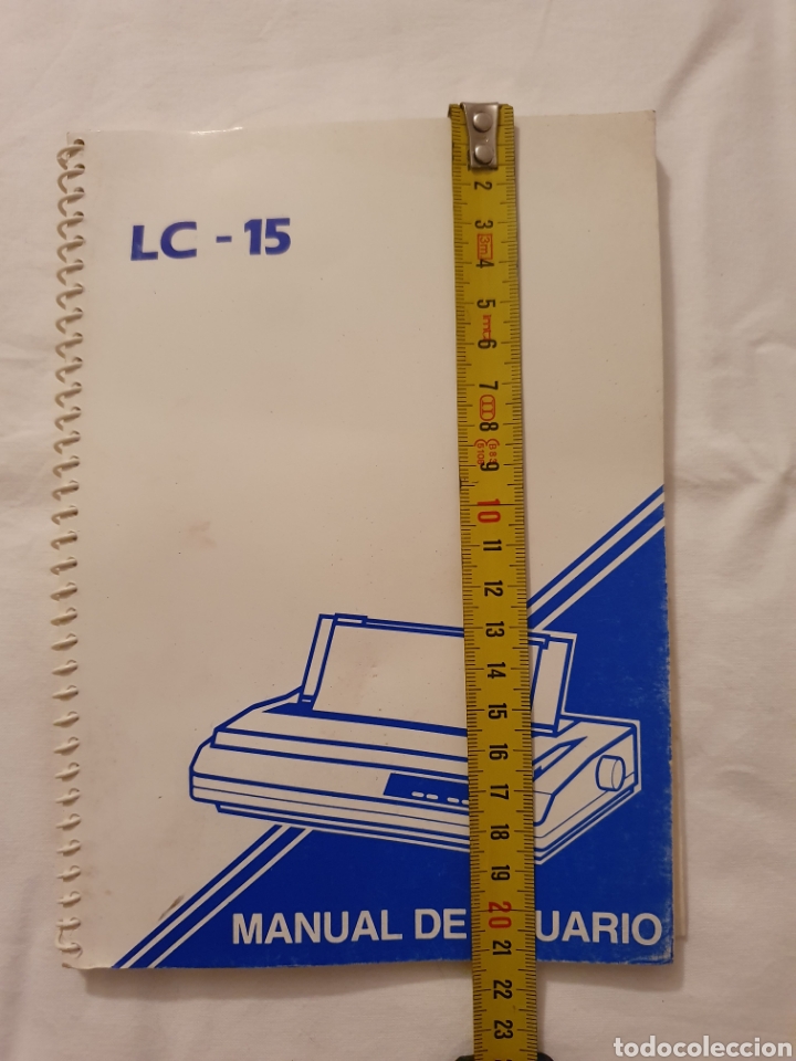 Libros de segunda mano: Manual usuario impresora STAR LC-15 - Foto 6