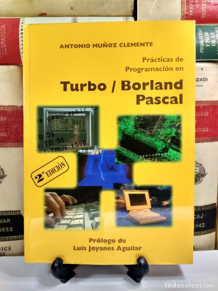 Libros de segunda mano: PR&Aacute;CTICAS DE PROGRAMACI&Oacute;N EN TURBO / BORLAND PASCAL. MU&Ntilde;OZ CLEMENTE, Antonio. ISBN 8493005509 - Foto 2