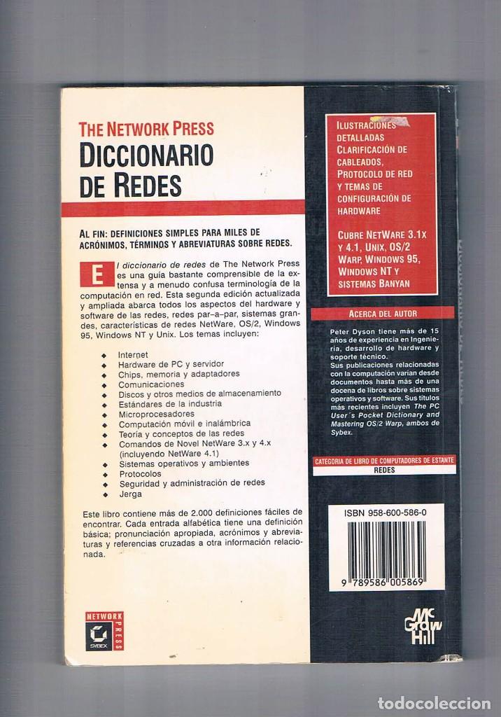 Libros de segunda mano: Diccionario de redes The network press Peter Dyson 1997 **- - Foto 2