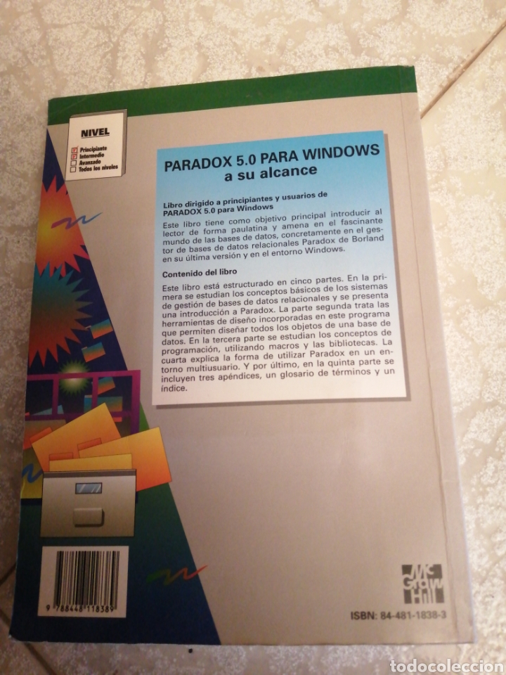 Libros de segunda mano: Paradox 5.0 para Windows a su alcance - Foto 3