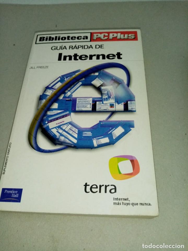 Libros de segunda mano: BIBLIOTECA. GU&Iacute;A R&Aacute;PIDA DE INTERNET. EST3B4 - Foto 1