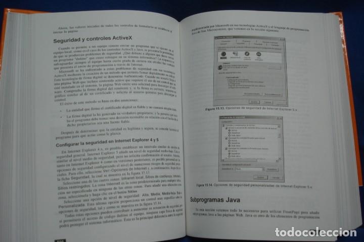 Libros de segunda mano: FRONTPAGE 2003, MICROSOFT OFFICE , LA BIBLIA DE - CURT SIMMONS - ANAYA 2004 - Foto 5