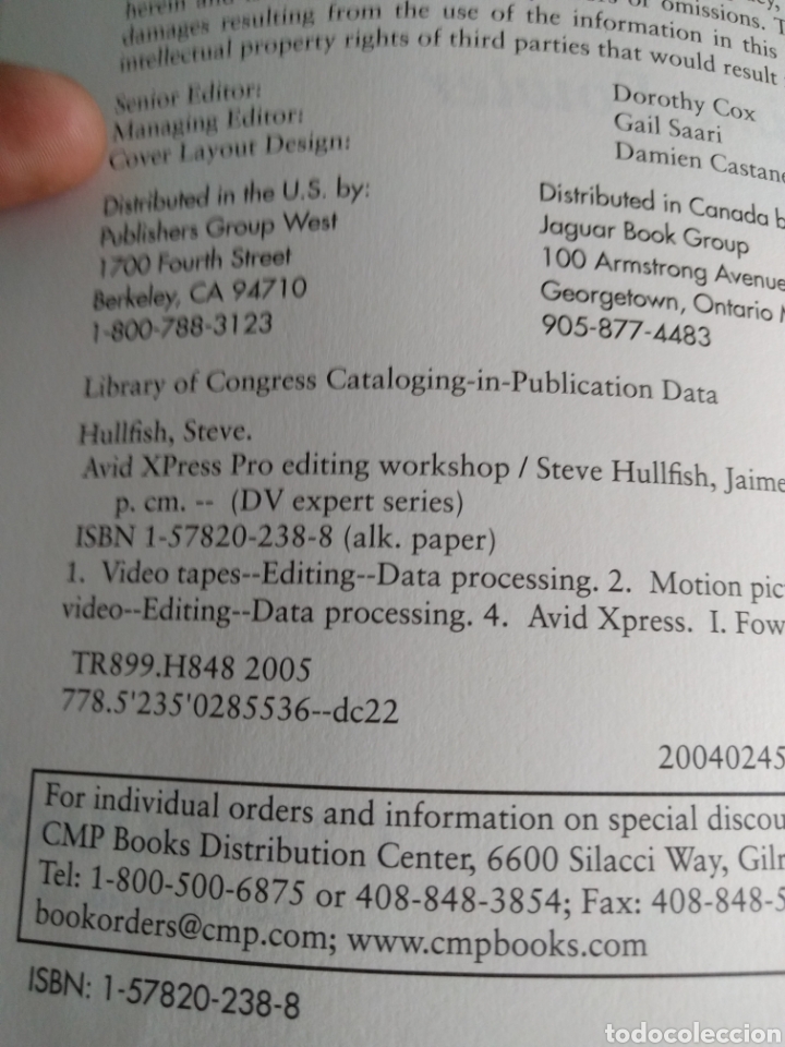 Libros de segunda mano: Avid Xpress pro. Editing Workshop. Expert series.dvd included. - Foto 3