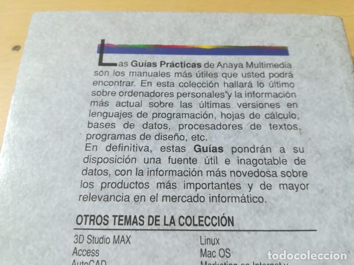 Libros de segunda mano: DREAMWEAVER 3 / OSCAR PE&Ntilde;A / ANAYA / AK89 - Foto 3