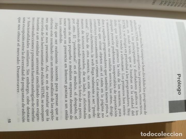 Libros de segunda mano: DREAMWEAVER 3 / OSCAR PE&Ntilde;A / ANAYA / AK89 - Foto 15