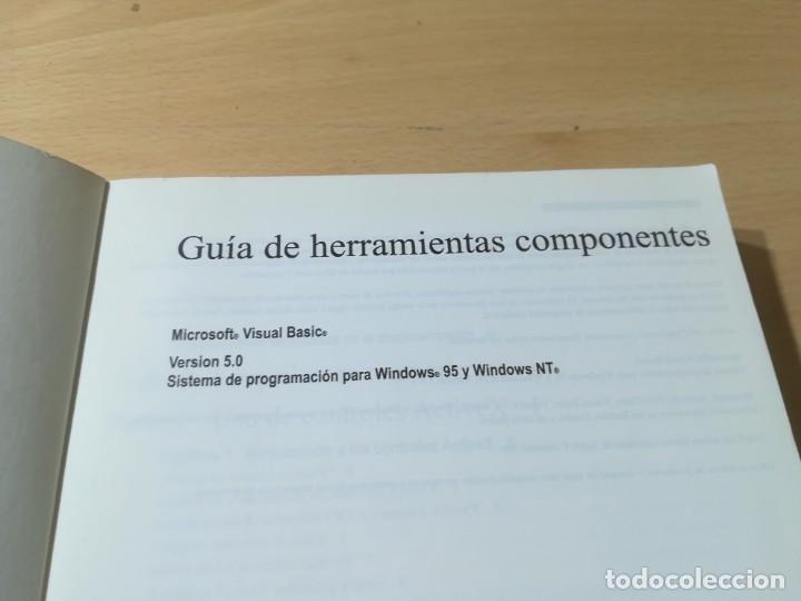 Libros de segunda mano: VISUAL BASIC / GUIA DE HERRAMIENTAS COMPONENTES / MICROSOFT / AK26 - Foto 3