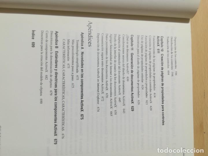 Libros de segunda mano: VISUAL BASIC / GUIA DE HERRAMIENTAS COMPONENTES / MICROSOFT / AK26 - Foto 9