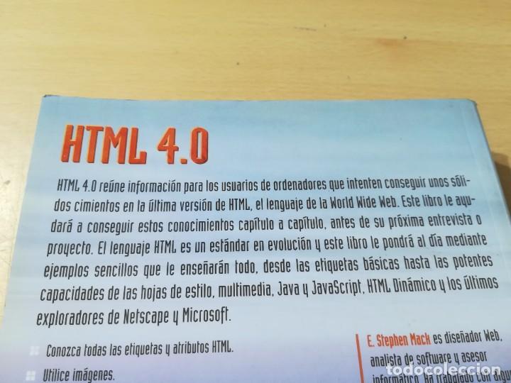 Libros de segunda mano: HTML 40 / E STEMPHEN / JANAN PLATT / ANAYA / AK45 - Foto 3