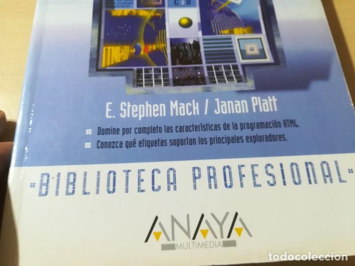 Libros de segunda mano: HTML 40 / E STEMPHEN / JANAN PLATT / ANAYA / AK45 - Foto 6