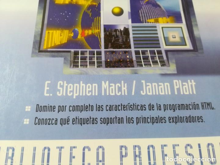 Libros de segunda mano: HTML 40 / E STEMPHEN / JANAN PLATT / ANAYA / AK45 - Foto 7
