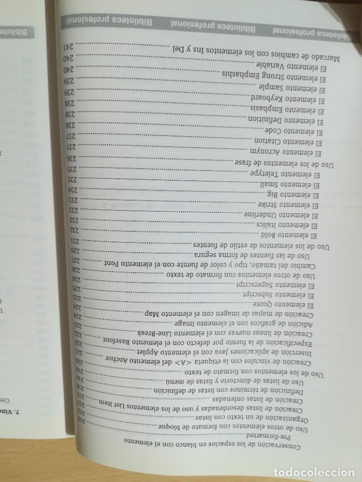 Libros de segunda mano: HTML 40 / E STEMPHEN / JANAN PLATT / ANAYA / AK45 - Foto 17