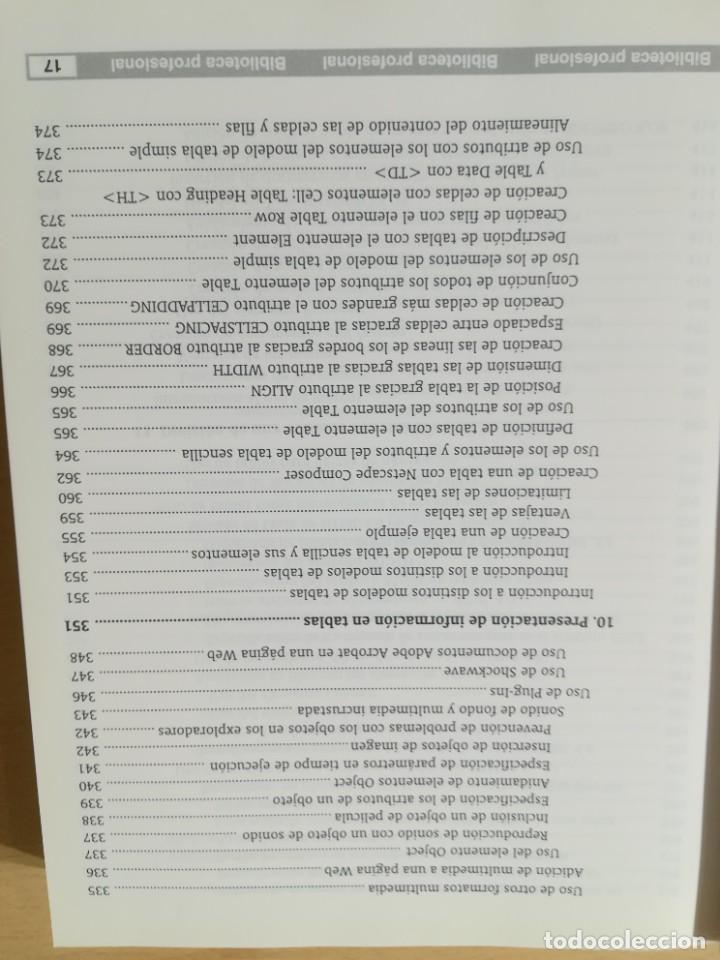 Libros de segunda mano: HTML 40 / E STEMPHEN / JANAN PLATT / ANAYA / AK45 - Foto 20