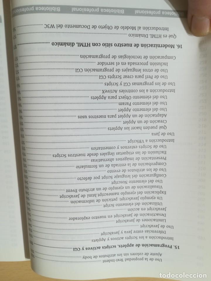 Libros de segunda mano: HTML 40 / E STEMPHEN / JANAN PLATT / ANAYA / AK45 - Foto 25