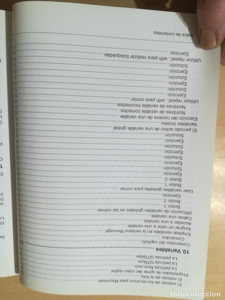 Libros de segunda mano: MACROMEDIA DIRECTOR, CURSO DE LINGO / JOHN THOMPSON / ANAYA / AK45 - Foto 17