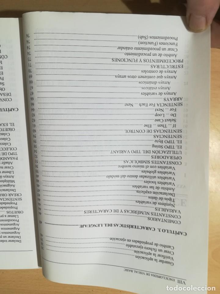 Libros de segunda mano: ENCICLOPEDIA DE VISUAL BASIC / MICROSOFT - JABIER CEBALLOS / RA-MA / AL65 - Foto 10