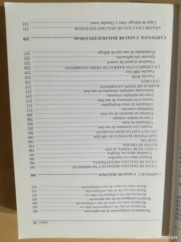 Libros de segunda mano: ENCICLOPEDIA DE VISUAL BASIC / MICROSOFT - JABIER CEBALLOS / RA-MA / AL65 - Foto 13