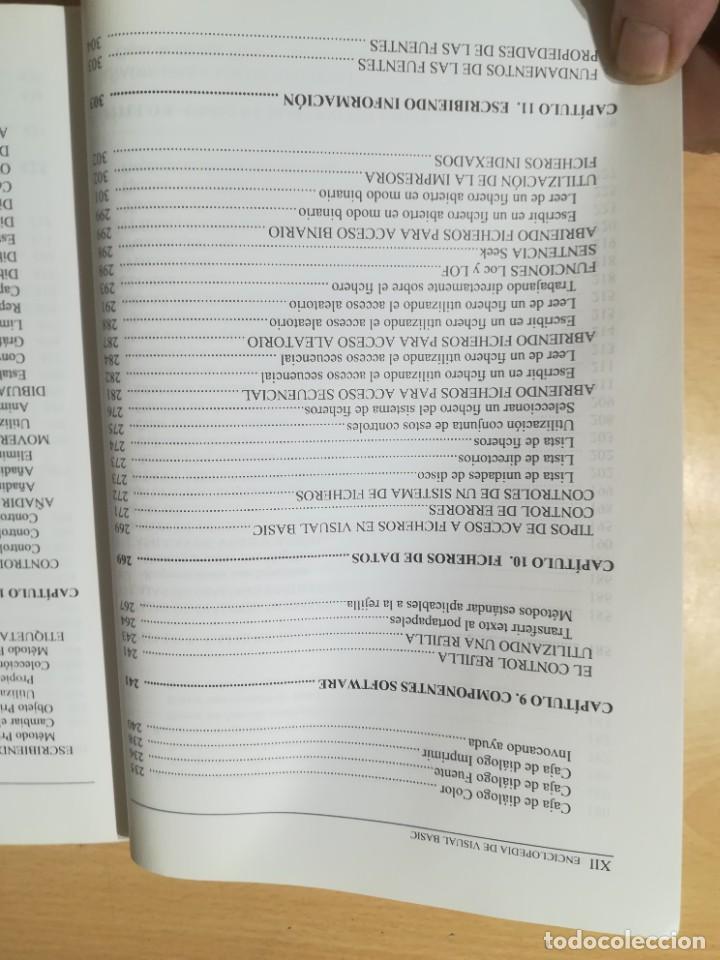 Libros de segunda mano: ENCICLOPEDIA DE VISUAL BASIC / MICROSOFT - JABIER CEBALLOS / RA-MA / AL65 - Foto 14