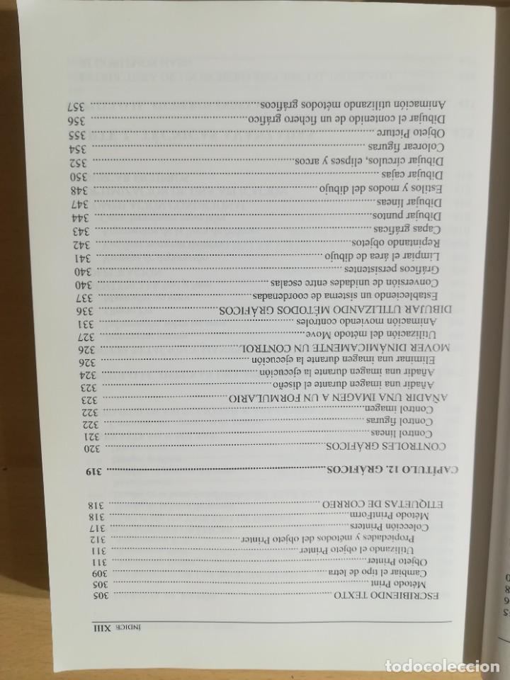 Libros de segunda mano: ENCICLOPEDIA DE VISUAL BASIC / MICROSOFT - JABIER CEBALLOS / RA-MA / AL65 - Foto 15
