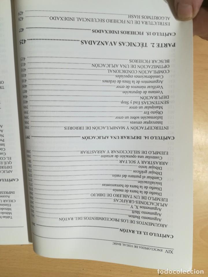 Libros de segunda mano: ENCICLOPEDIA DE VISUAL BASIC / MICROSOFT - JABIER CEBALLOS / RA-MA / AL65 - Foto 16