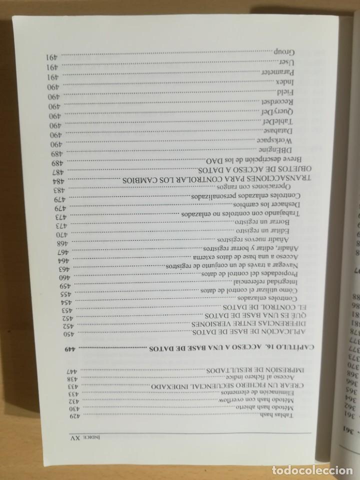Libros de segunda mano: ENCICLOPEDIA DE VISUAL BASIC / MICROSOFT - JABIER CEBALLOS / RA-MA / AL65 - Foto 17