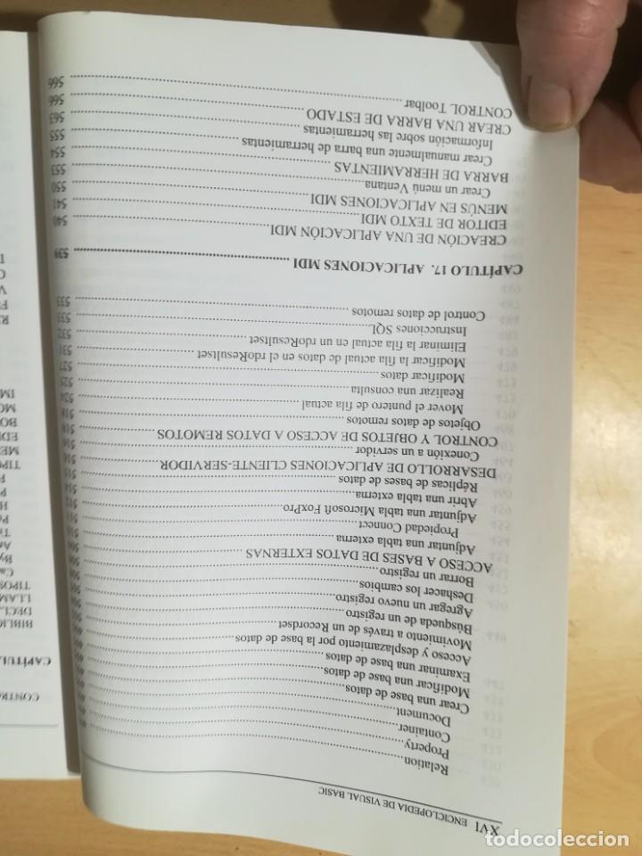 Libros de segunda mano: ENCICLOPEDIA DE VISUAL BASIC / MICROSOFT - JABIER CEBALLOS / RA-MA / AL65 - Foto 18