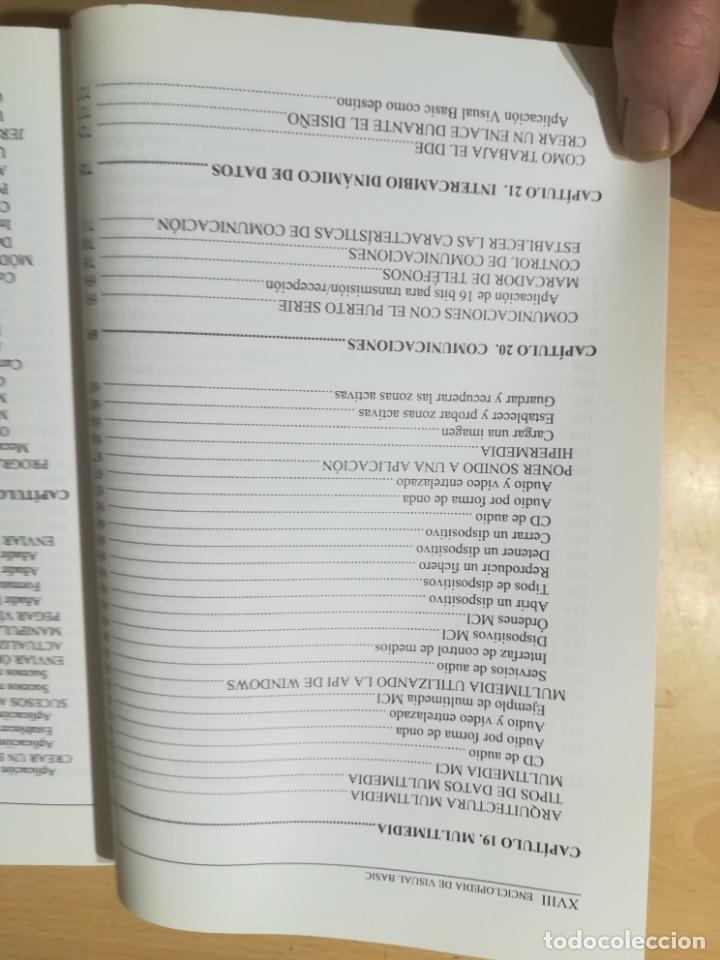 Libros de segunda mano: ENCICLOPEDIA DE VISUAL BASIC / MICROSOFT - JABIER CEBALLOS / RA-MA / AL65 - Foto 20