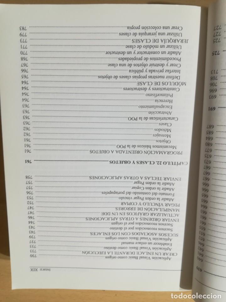 Libros de segunda mano: ENCICLOPEDIA DE VISUAL BASIC / MICROSOFT - JABIER CEBALLOS / RA-MA / AL65 - Foto 21